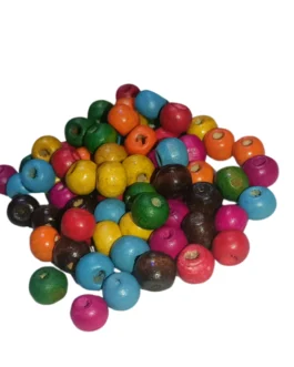 Rounded 8mm Wooden Beads (1000Pcs)